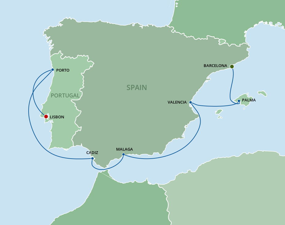 spain portugal cruise