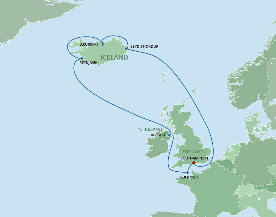 Iceland & Ireland Cruise - Celebrity Cruises (11 Night Roundtrip Cruise
