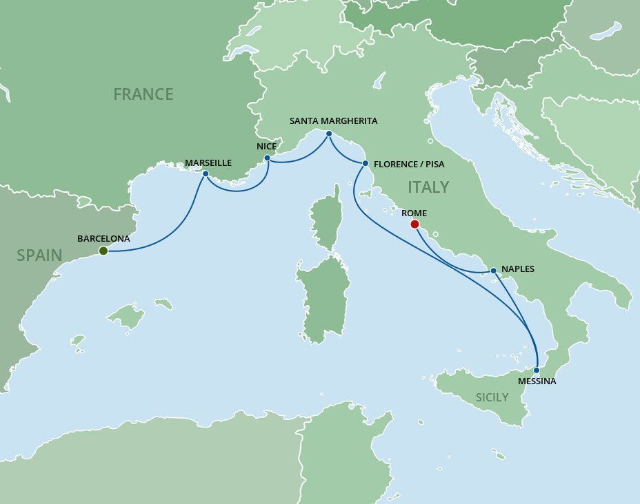 Italian Riviera & France Cruise Celebrity Cruises (9 Night Cruise