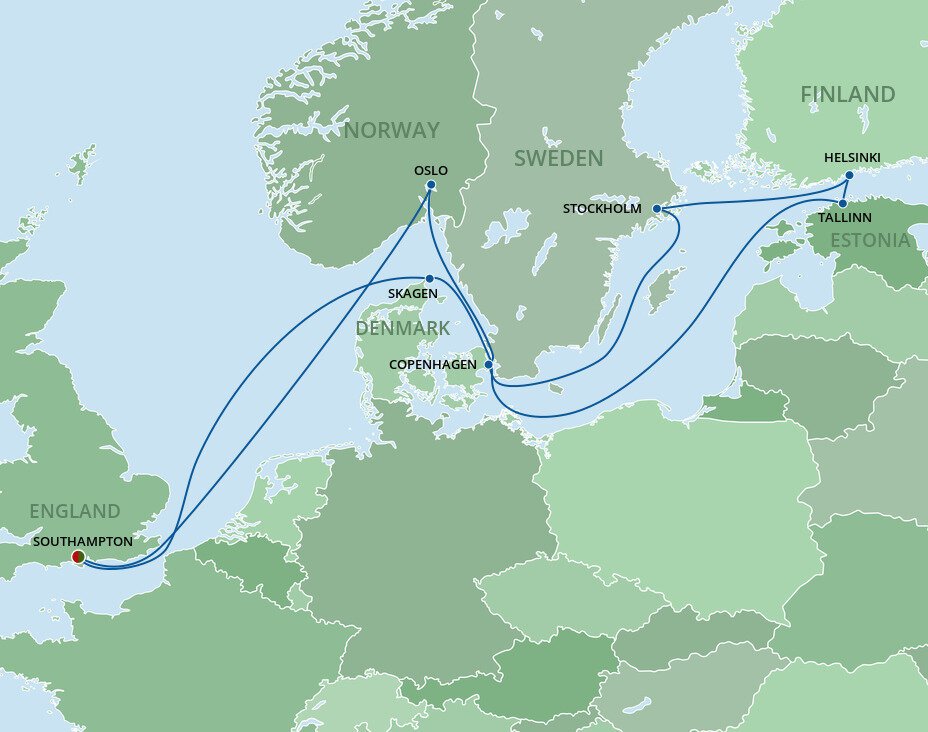 Scandinavia And Baltic Cruise Celebrity Cruises 12 Night Roundtrip Cruise From London
