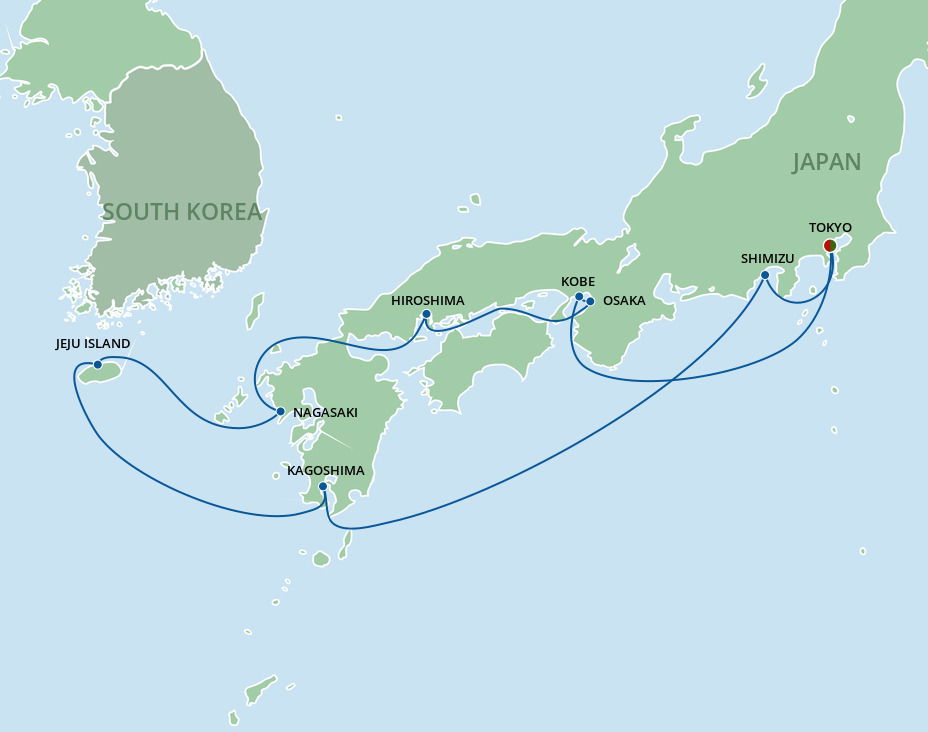 Japan Cruises - Celebrity Cruises - 2025 & 2025 Seasons