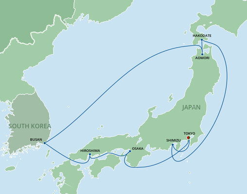 Japan Cruises - Celebrity Cruises - 2024-2026 Seasons