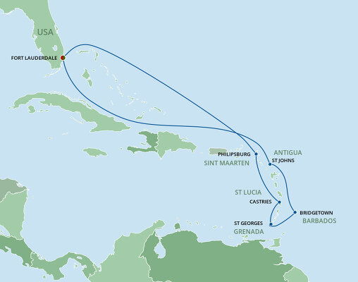 caribbean cruises dec 2024