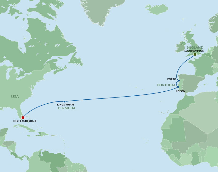 Cruises From England To USA 2023 2024 2025 Seasons 84536 