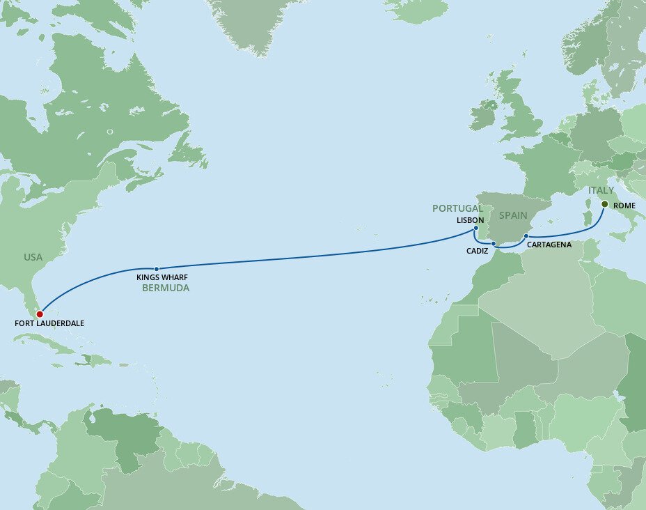 Spain & Portugal Transatlantic Celebrity Cruises (14 Night Cruise