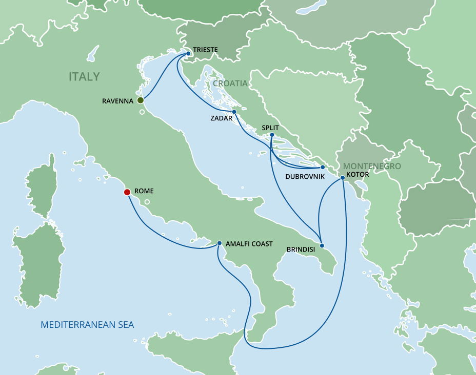 Cruises From Venice To Rome 2024 2026 Seasons 84568 