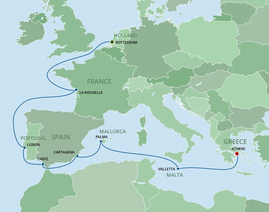 Portugal, Spain & Malta Cruise Celebrity Cruises (12 Night Cruise