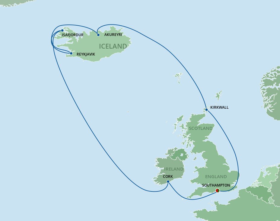 Iceland & Ireland Cruise - Celebrity Cruises (11 Night Roundtrip Cruise