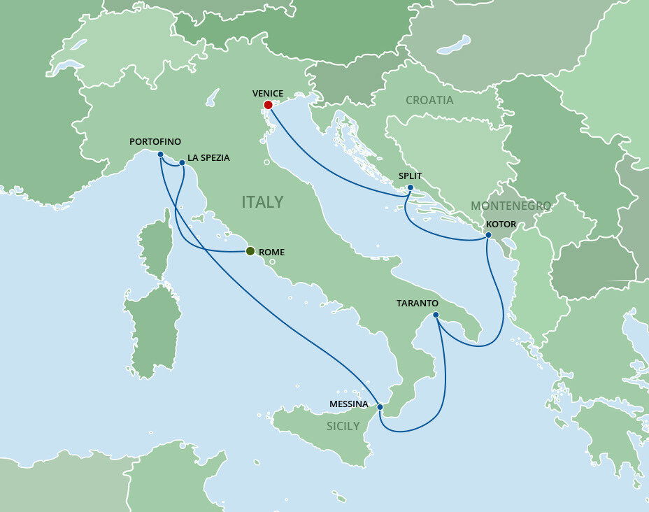 celebrity cruise italy croatia montenegro