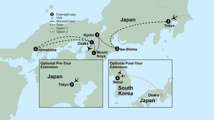 Japan Past & PresentA Cultural Journey from Tokyo to Osaka Collette