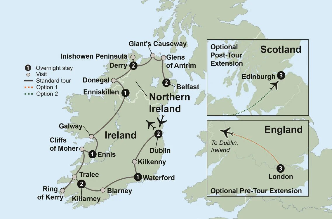 Collette Tours 2025 Shades Of Ireland