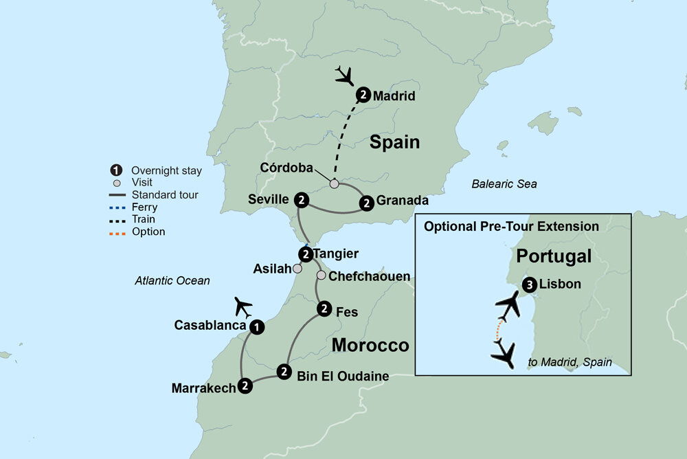 Spain & Morocco - Collette (16 Days From Madrid to Casablanca)