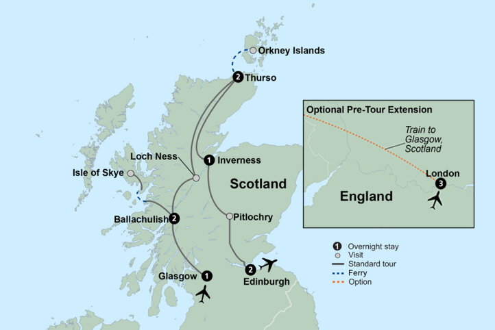 Scotland Coach Tours | 2026-2028 | Global Journeys