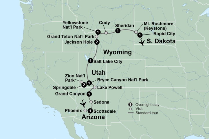 Collette National Parks Tours | 2026-2028 Seasons