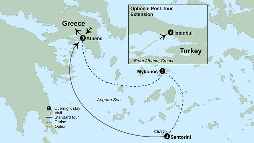 collette greek island hopper tour
