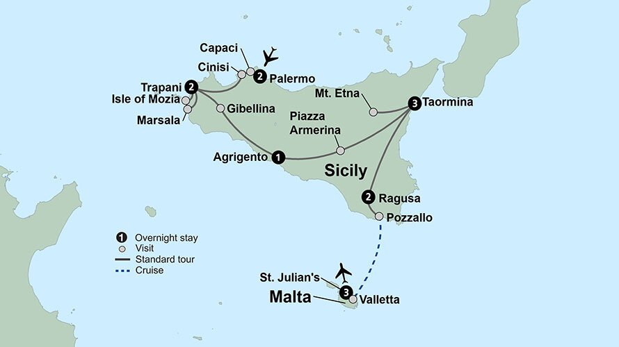 collette tours sicily and malta