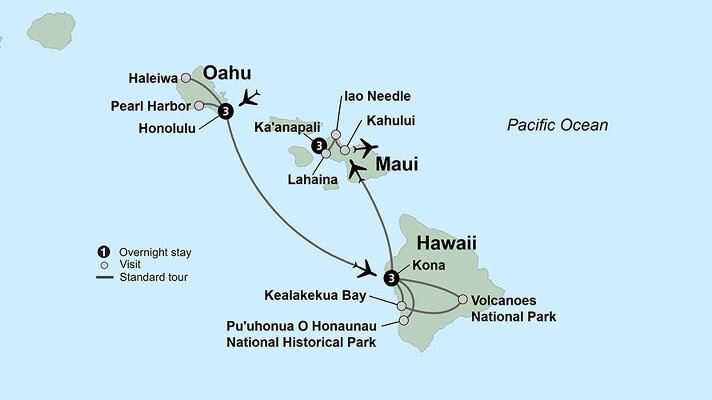 collette tour to hawaii