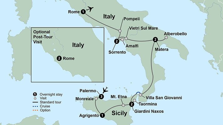 Sicily Tours & Trips Starting In January 2024