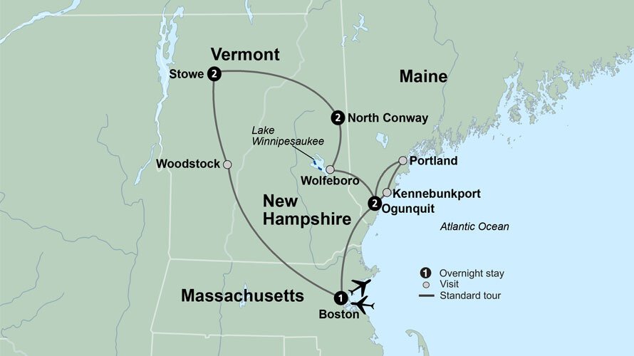 New England with Collette & Taylored Tours