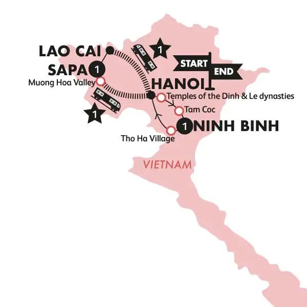 Northern Vietnam Escape: Sapa & Surrounds - Contiki (5 Days From Hanoi to  Hanoi)