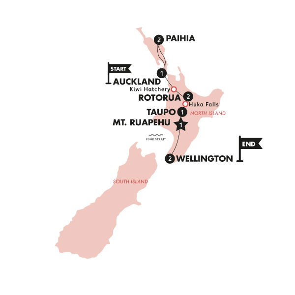 New Zealand: Northern Choice - Contiki (10 Days From Auckland To ...