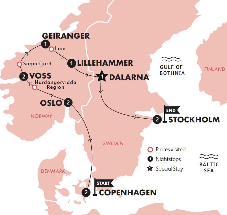 scandinavia contiki tour