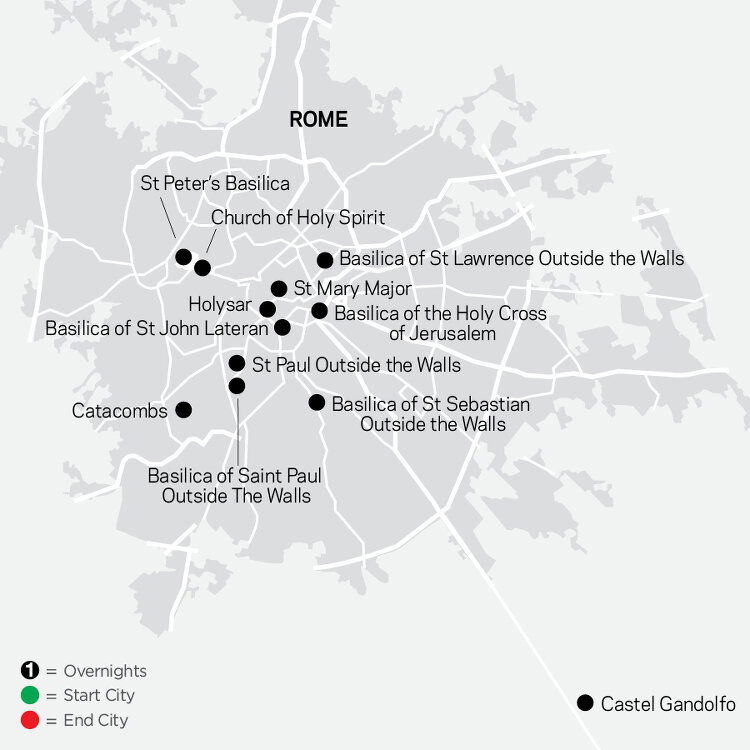 The 2025 Jubilee Tour Cosmos (7 Days From Rome to Rome)