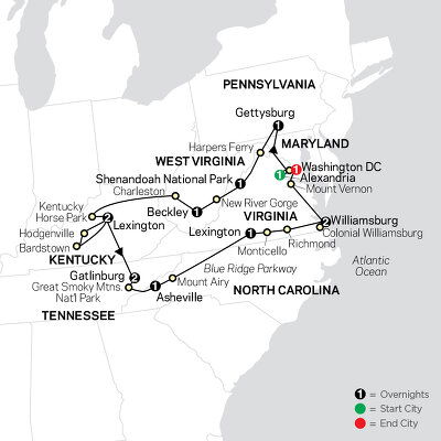 Cosmos USA Tours - 2023 & 2024 Seasons