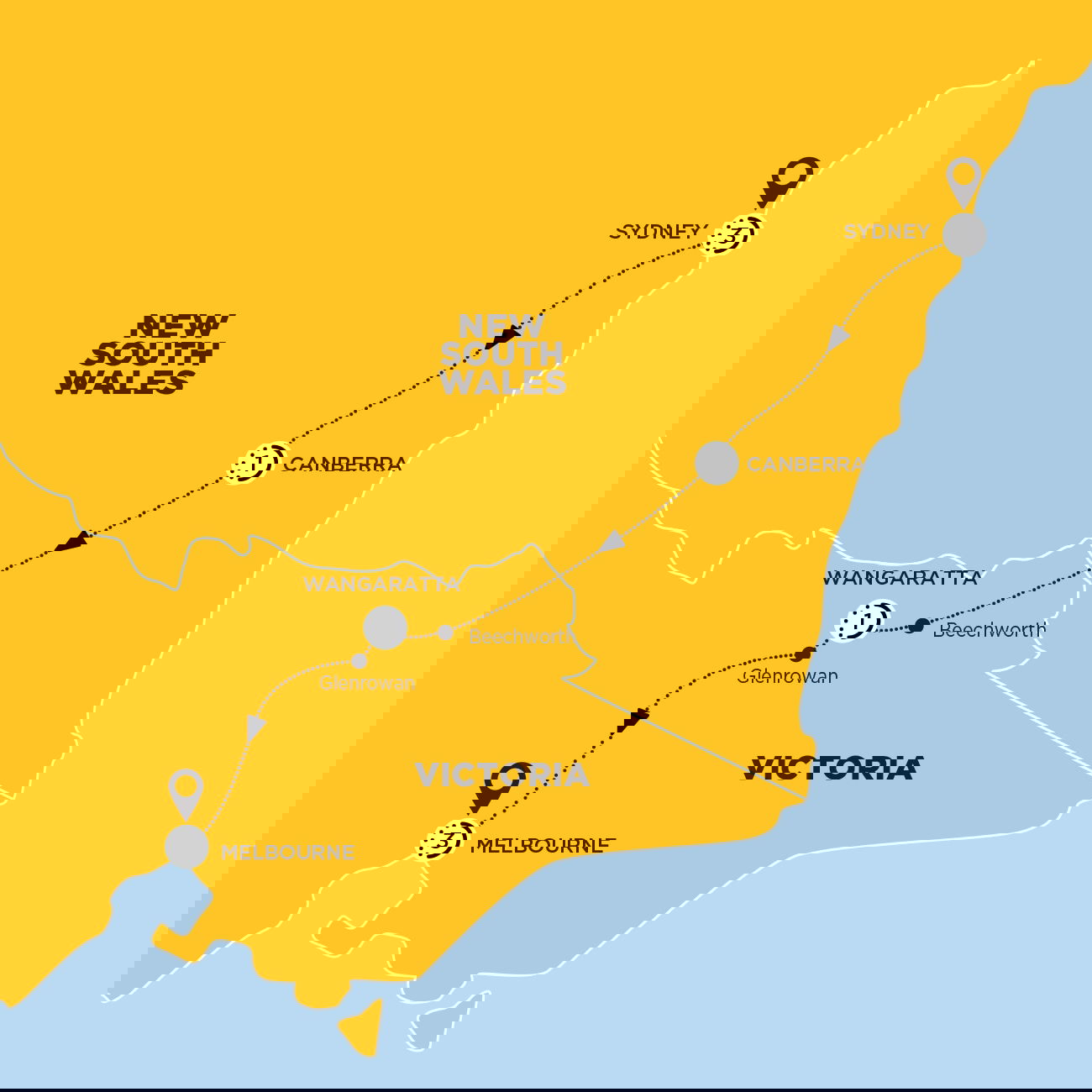 Cosmopolitan Sydney and Melbourne - Costsaver (9 Days From Sydney to