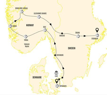 Costsaver Scandinavia Tours - 2024 & 2025 Seasons