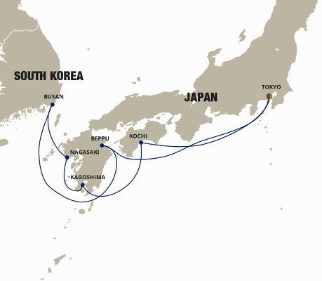 Japan Cruises Starting In April 2025