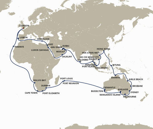 Cunard World Voyages 28 Cruises cunard-world-voyages-28-cruises