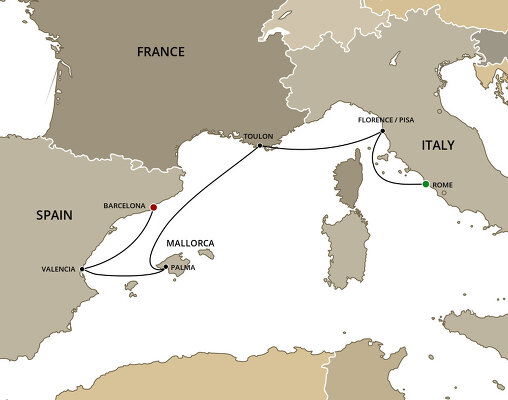 Italy Cruises Starting In September 2024