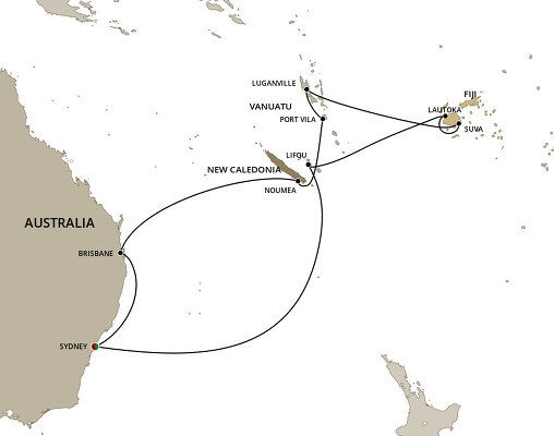 Fiji Cruises - 2024-2027 Seasons