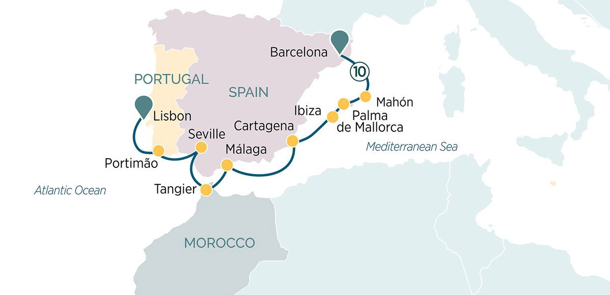 Cruises From Barcelona To Lisbon 2024 2026 Seasons 115902 