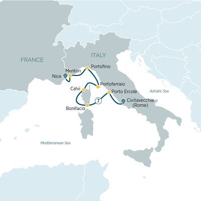 cruises from rome november 2023