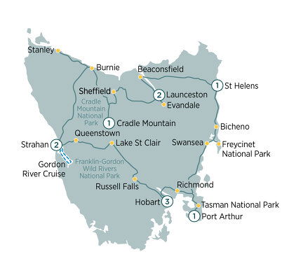 Tasmania Coach Tours - 2023, 2024 & 2025 Seasons