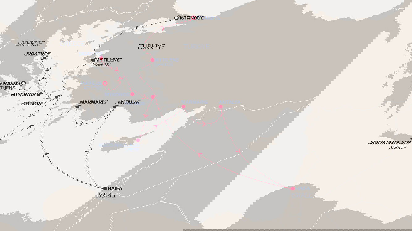 A Journey From Greecian Isles To Turkey’s Turquoise Coast - Explora ...