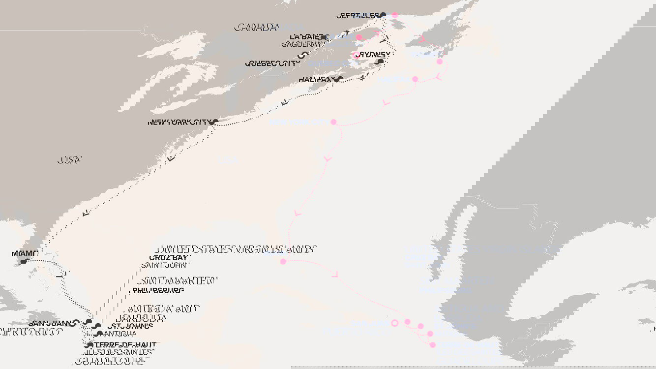 18 Day A Grand Journey of Bright Coastlines & Captivating Havens Itinerary (Explora Journeys)