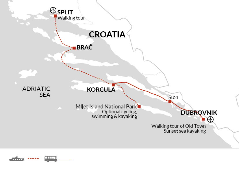 Croatia Island Hopping Explore 8 Days From Split To Dubrovnik   108081 