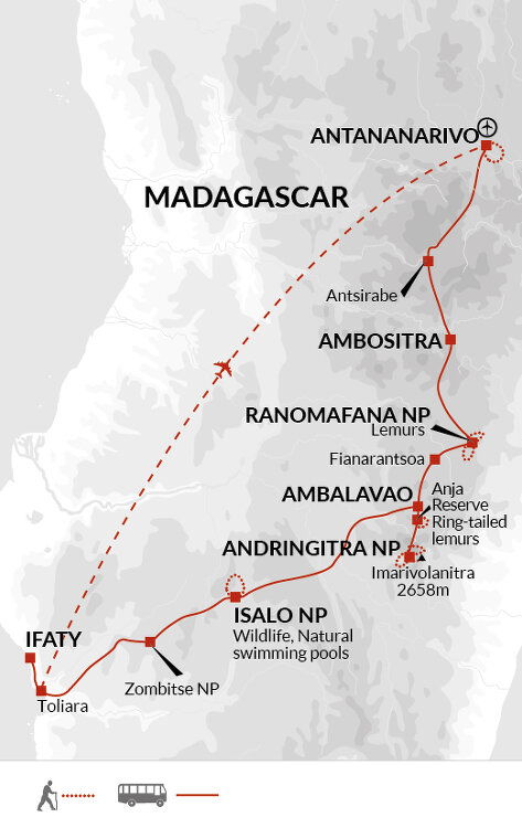 15 Day Madagascar Wilderness Trek Itinerary (Explore)