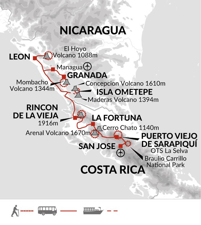 kanaal Telegraaf Sui Hiking in Costa Rica & Nicaragua - Explore (15 Days From San Jose to  Granada)