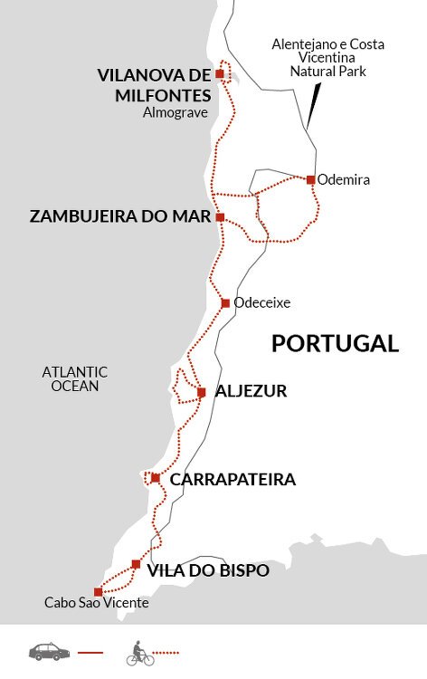 Self-Guided Cycle South Portugal - Explore (8 Days From Vila do Bispo ...