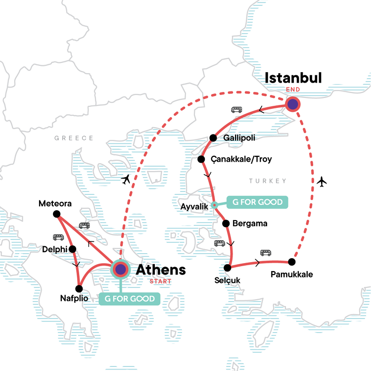 The Best of Greece & Turkey - G Adventures (15 Days From Athens to ...