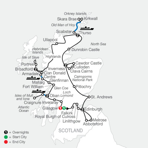 Scotland Coach Tours | 2026-2028 | Global Journeys