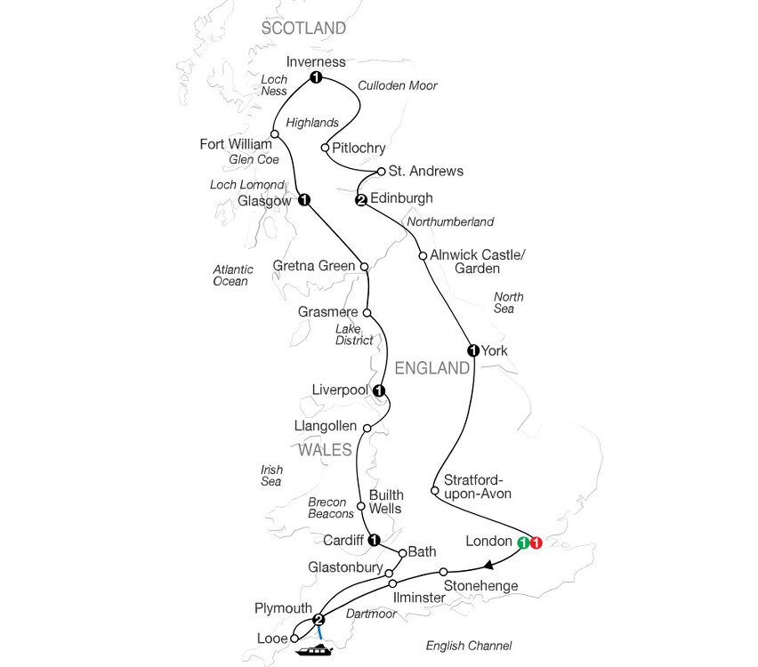 Globus Tour Of Scotland 2025
