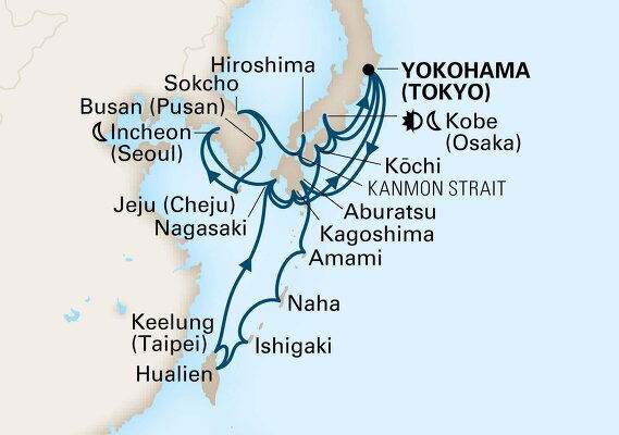 Holland America Cruises Starting In Tokyo - 2024 & 2025 Seasons