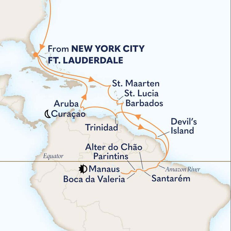 cruises from nyc to fort lauderdale