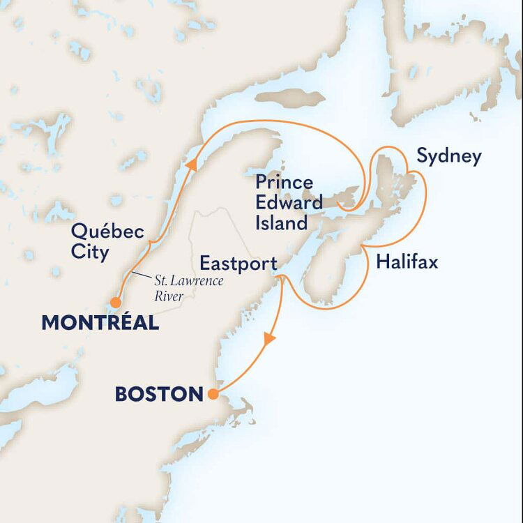 Canada & New England Montreal, Maritimes & Maine Holland America (7