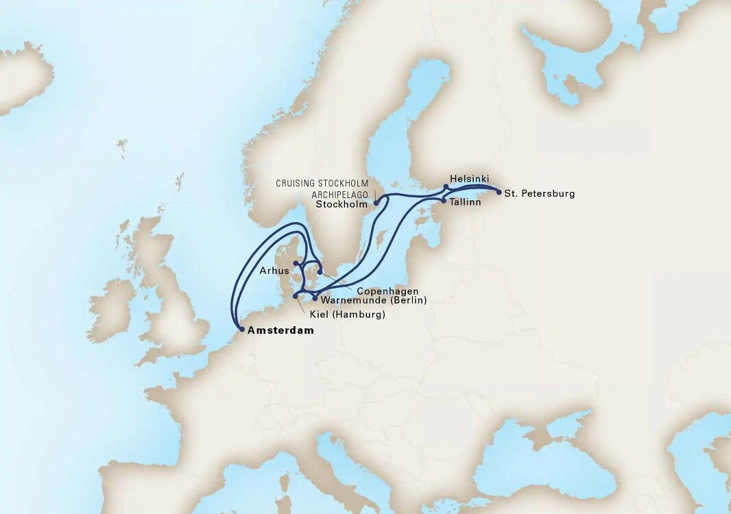 Jewels Of The Baltic Holland America (14 Night Roundtrip Cruise from